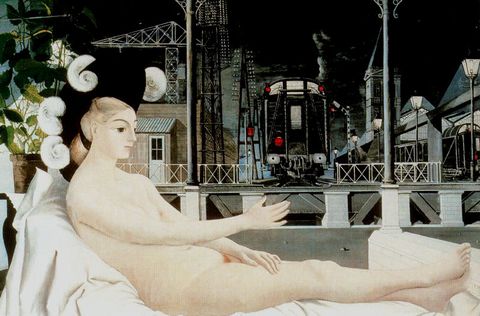 Paul Delvaux The Iron Age